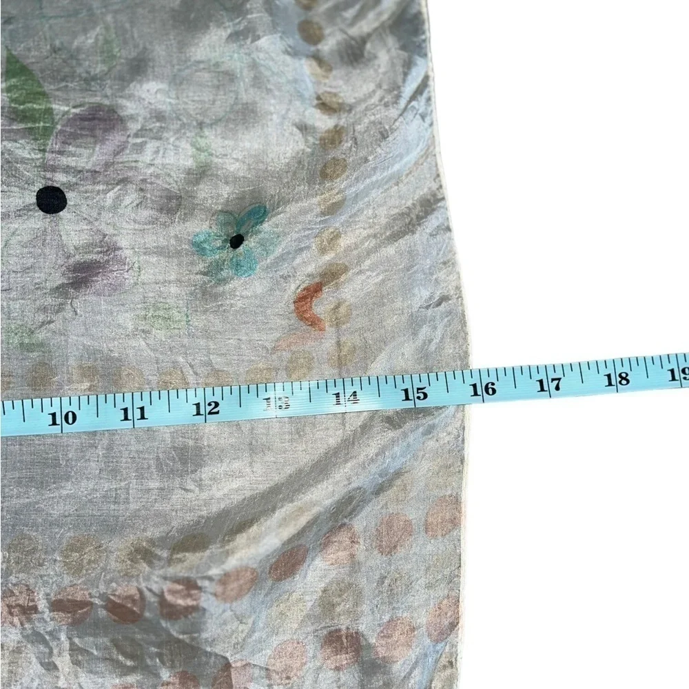 Vintage Global Views-Beautiful Scarfs Ladies Summer Casual Milti-Color Silk